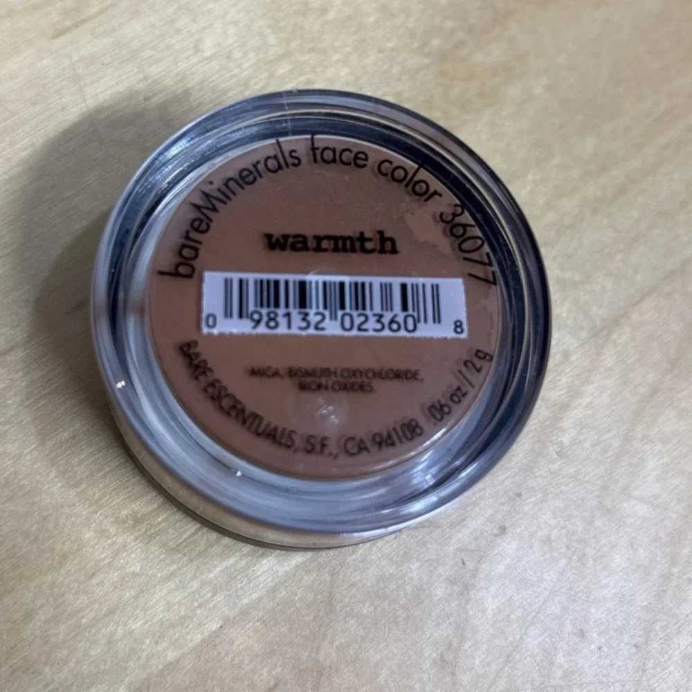 BareMinerals I.d. WARMTH All-Over Face Color .06oz /2g  Sealed 36077 Bronzer